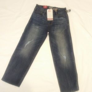 Signature Levi Strauss High Rise Slim Crop size 2